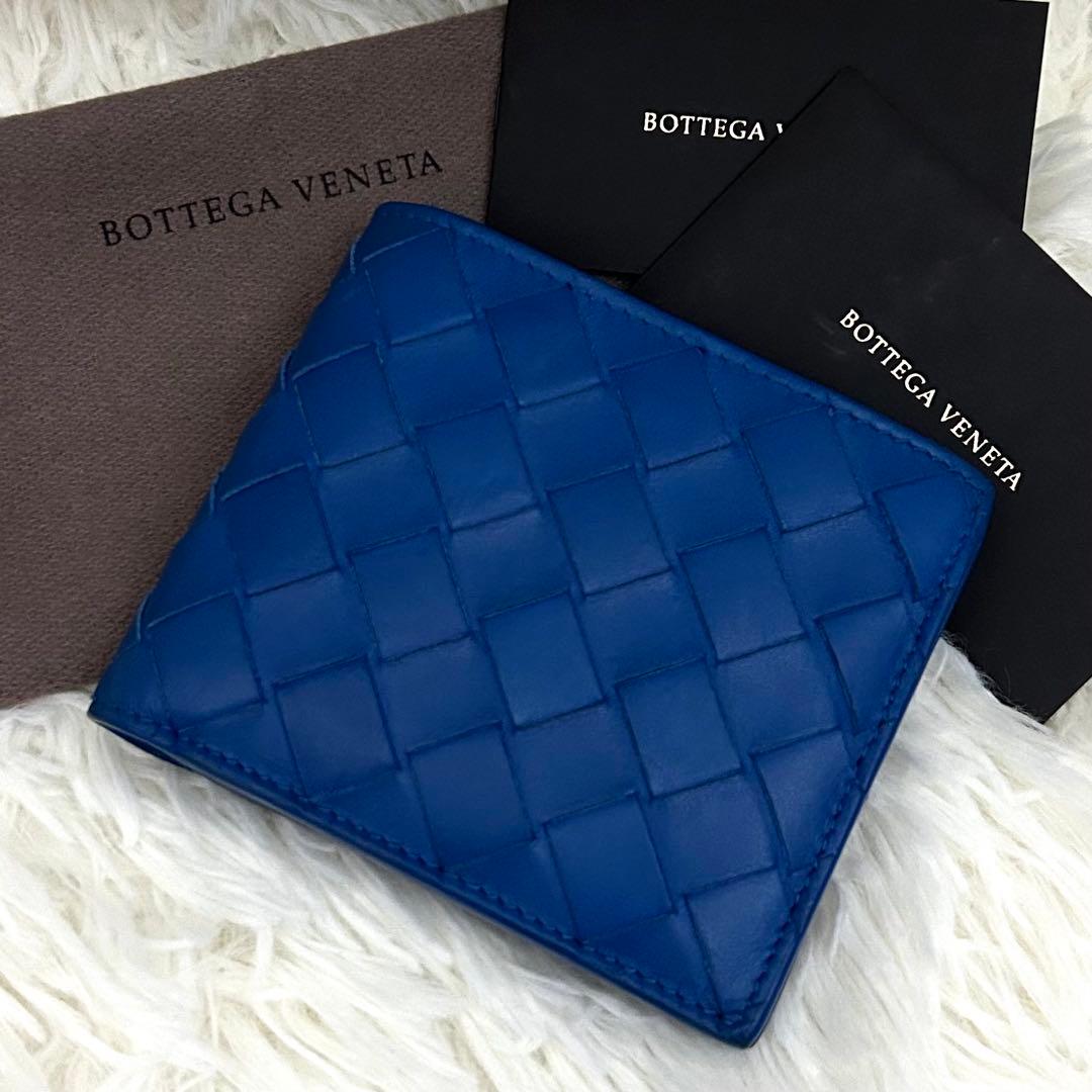 【美品】ICチップ内蔵 BOTTEGA VENETA イントレチャート 財布