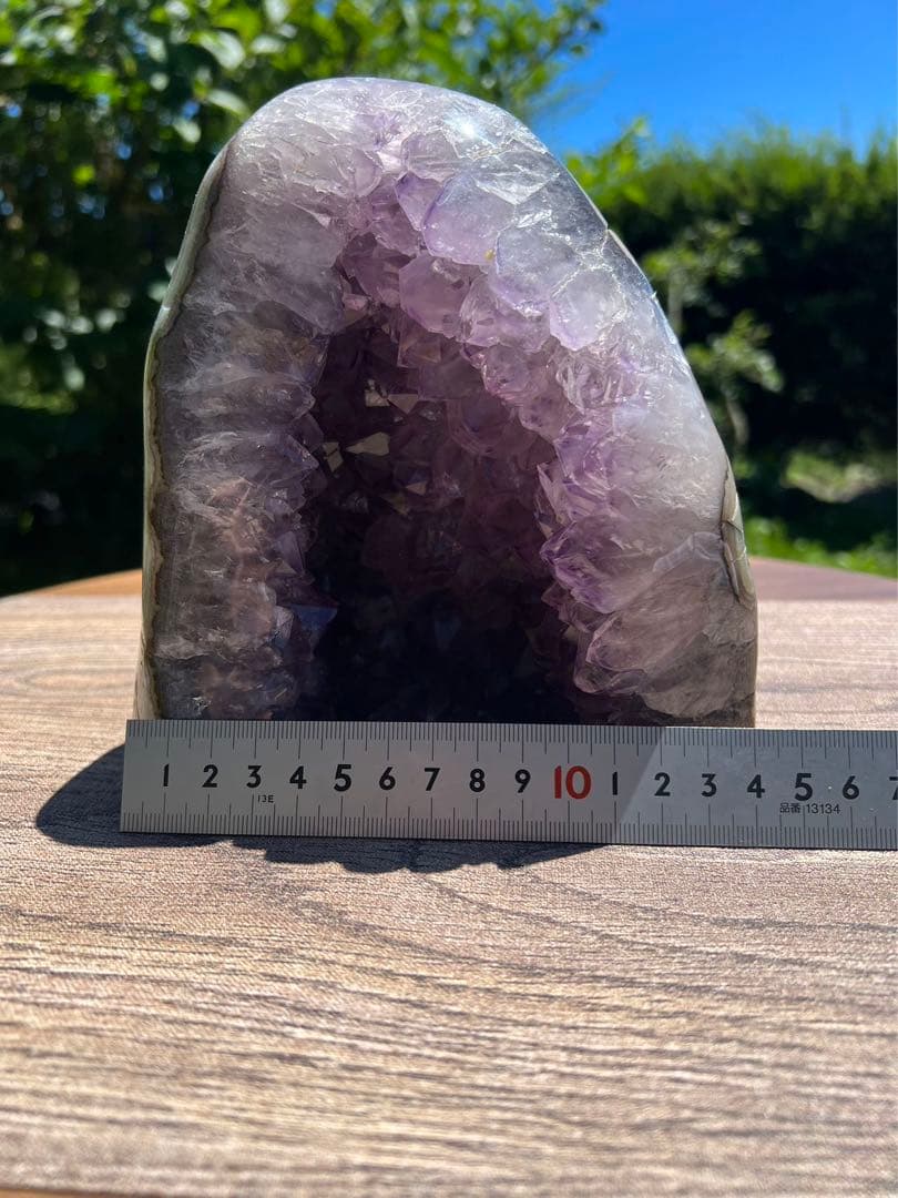 A113 高品質アメジストドーム クラスター ブラジル産パワーストーン