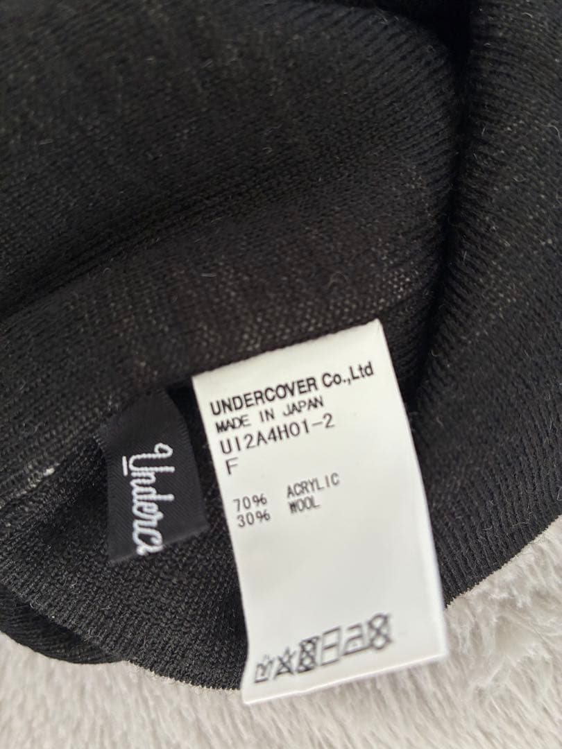 undercoverism アンダーカバー イバラ ワイヤー柄 ニット マフラー