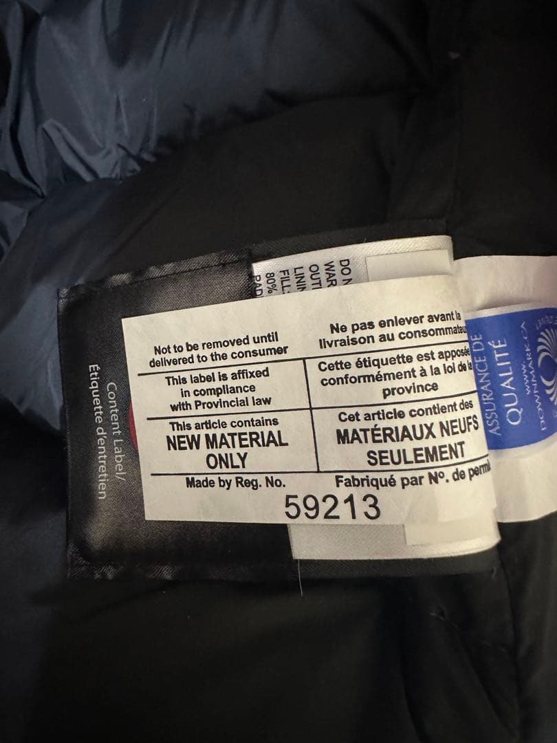 カナダグース　ダウンベスト　2832L 66 GRAPHITE