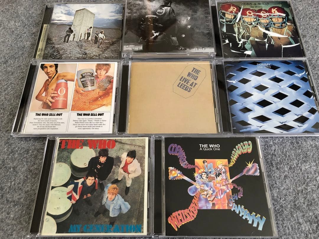 THE WHO ザ・フー SHM-CD（日本盤帯付）8枚セット