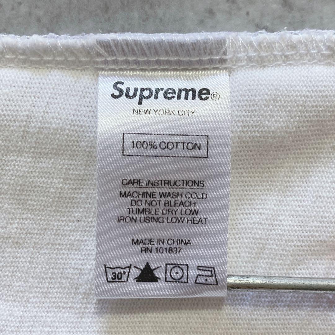 【XLサイズ】supreme シュプリーム センターロゴ タンクトップ