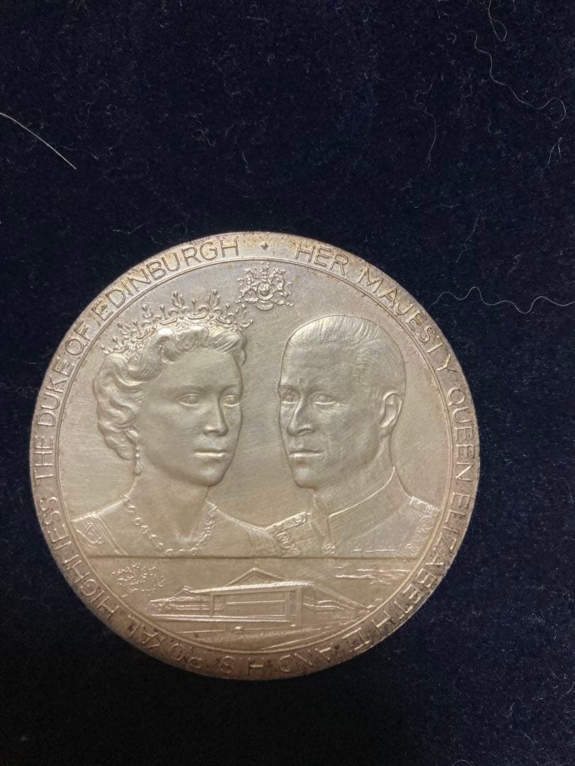 天皇皇后両陛下 御訪英記念 日英親善　記念メダル