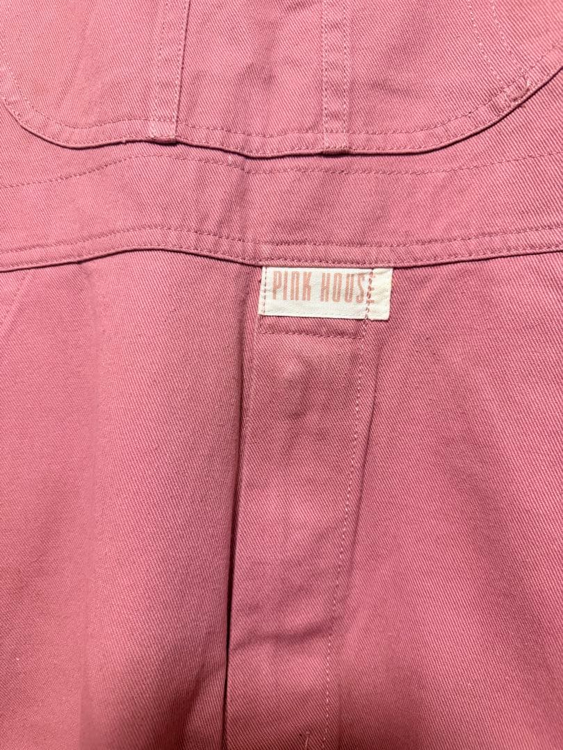 PINK HOUSE ピンク　オーバーオール