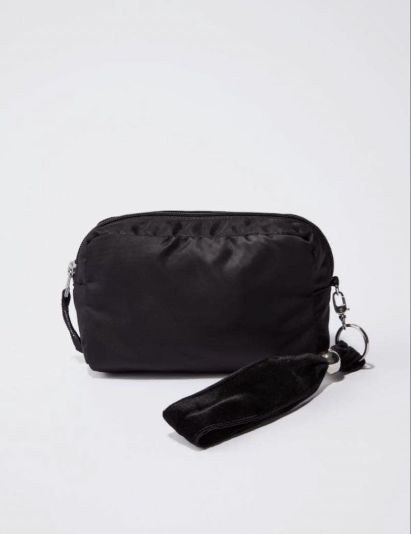 Meravel ミニ　ポーチバッグ　ブラック　高橋志津奈　ミーラベル