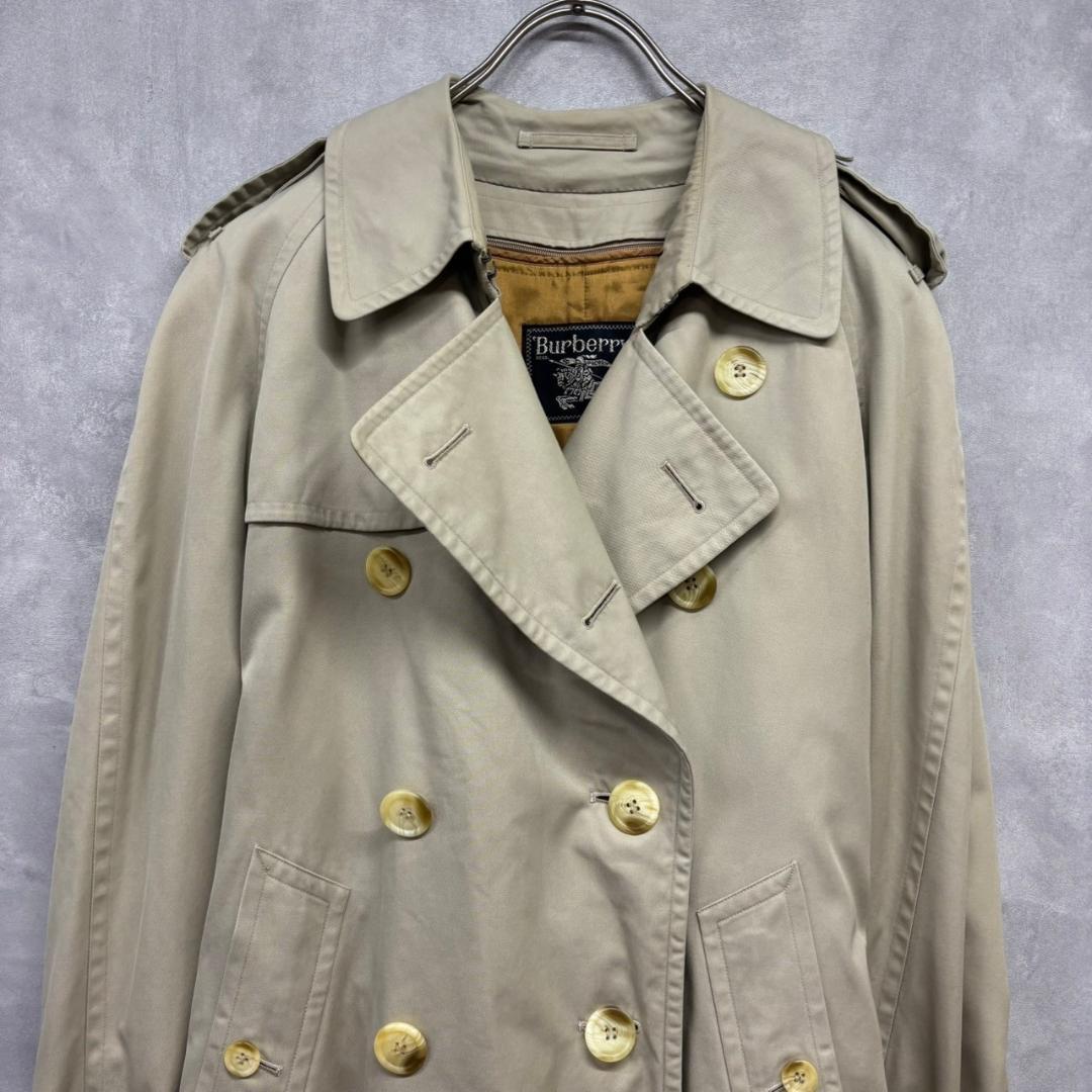80s 90s Burberrys トレンチコート ライナー付 DM982