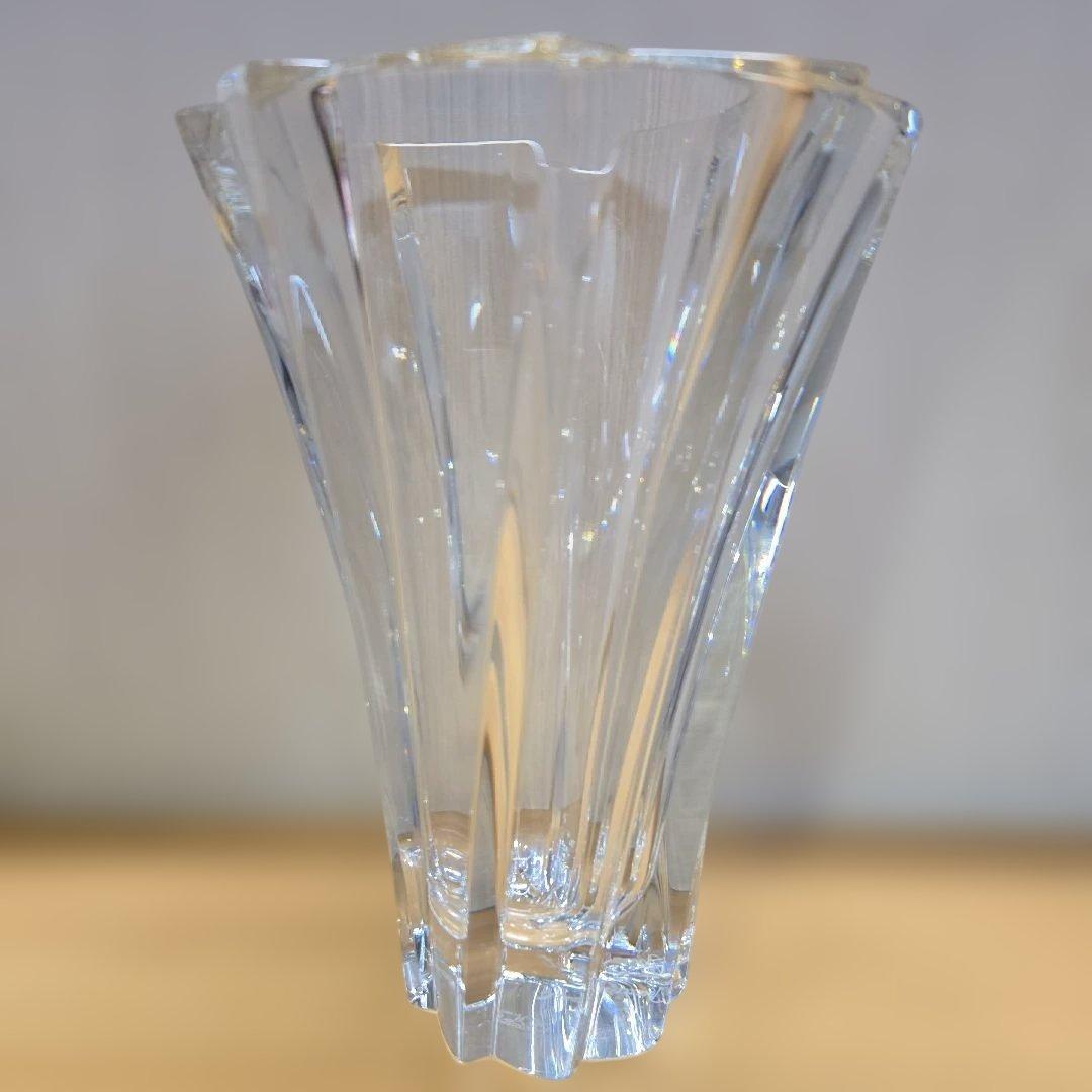 【バカラ】クリスタルガラス フラワーベース