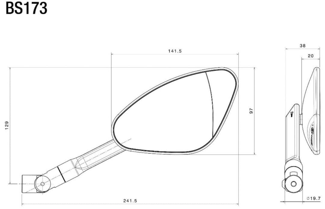 ころやつ様 リゾマ ミラー
