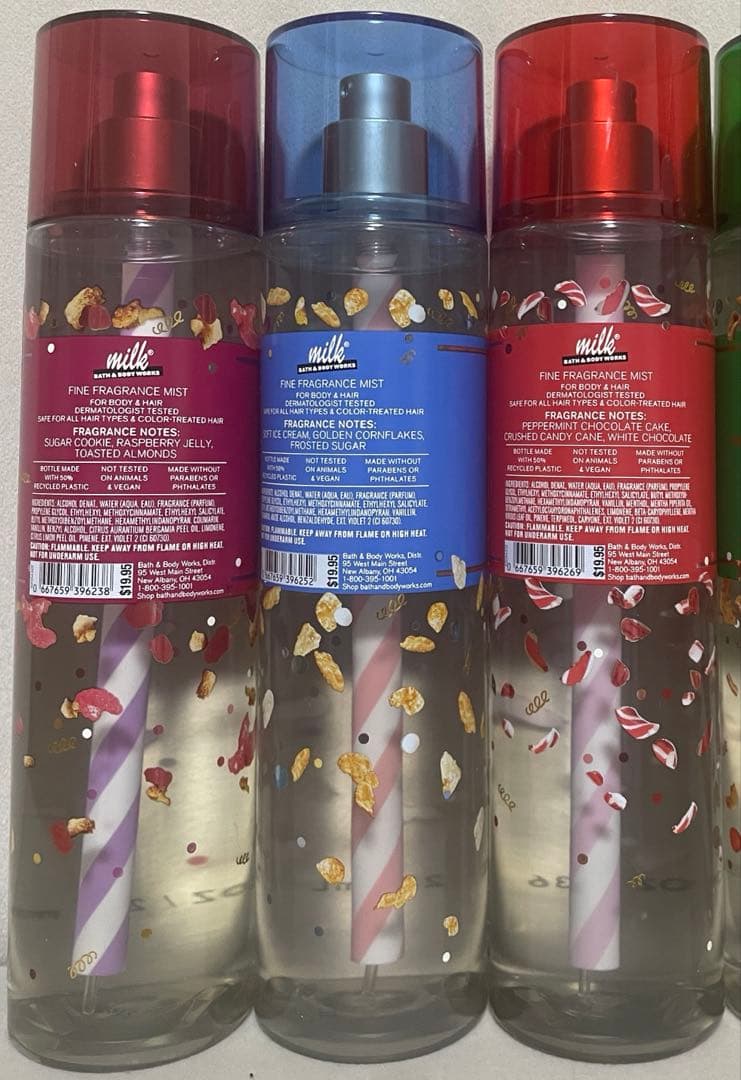 BBW ❁　ミルクバー　セット4点　Bath and body works