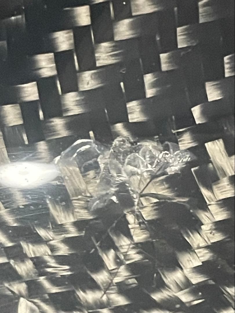 スズキハヤブサ3型　綾織カーボンリアフェンダー