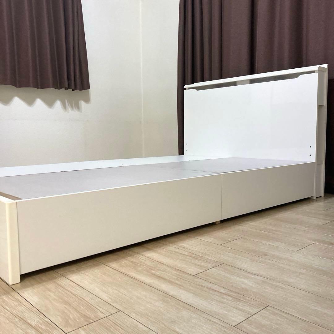 【自社配送エリア限定販売】ニトリ/多機能セミダブルサイズベッドフレーム①