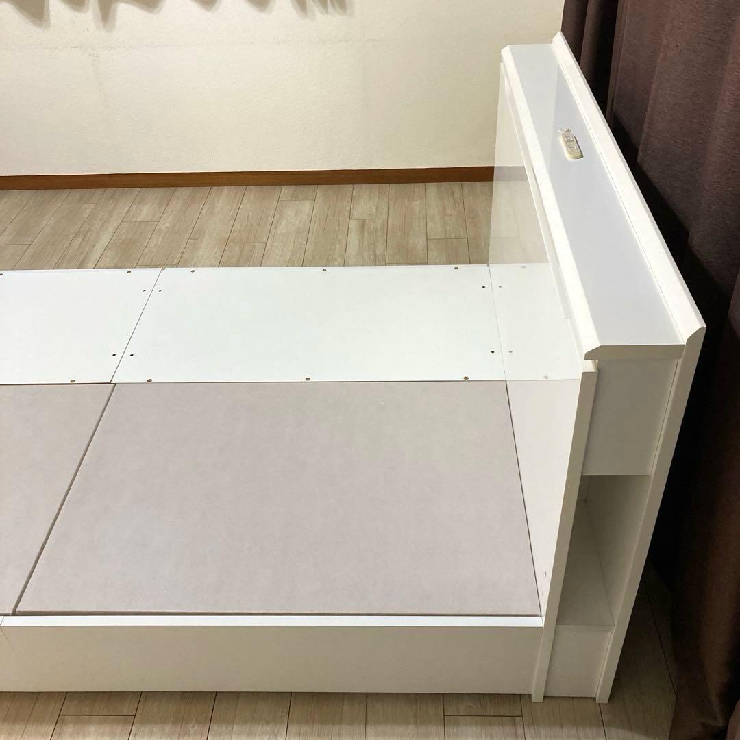 【自社配送エリア限定販売】ニトリ/多機能セミダブルサイズベッドフレーム①