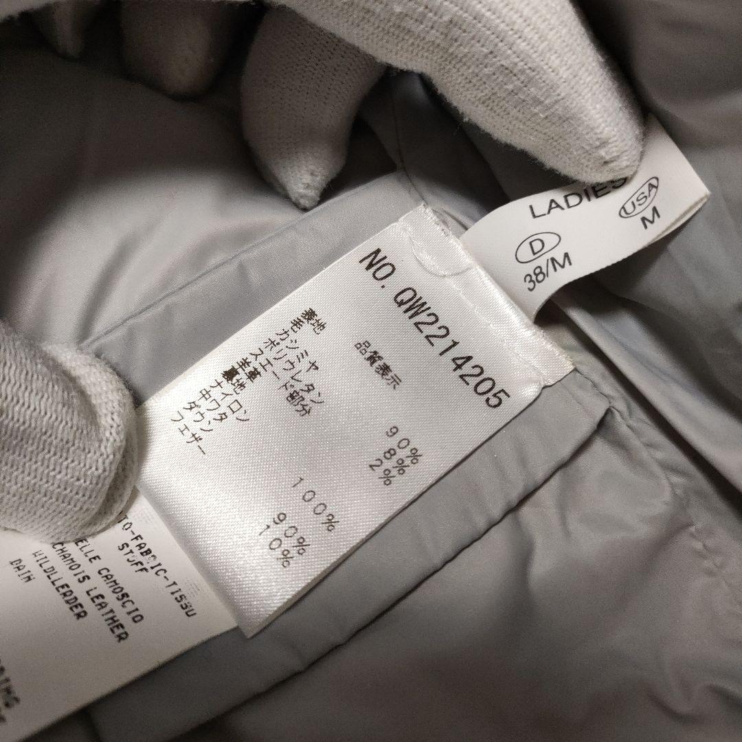 FABIANA FILIPPI ウールカシミヤ ダウンジャケット Mイタリア製