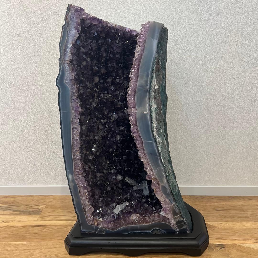 ✳️専用‼️☆逸品☆存在際立つ極大サイズ☆美濃紫の素敵な極輝☆アメジストドーム