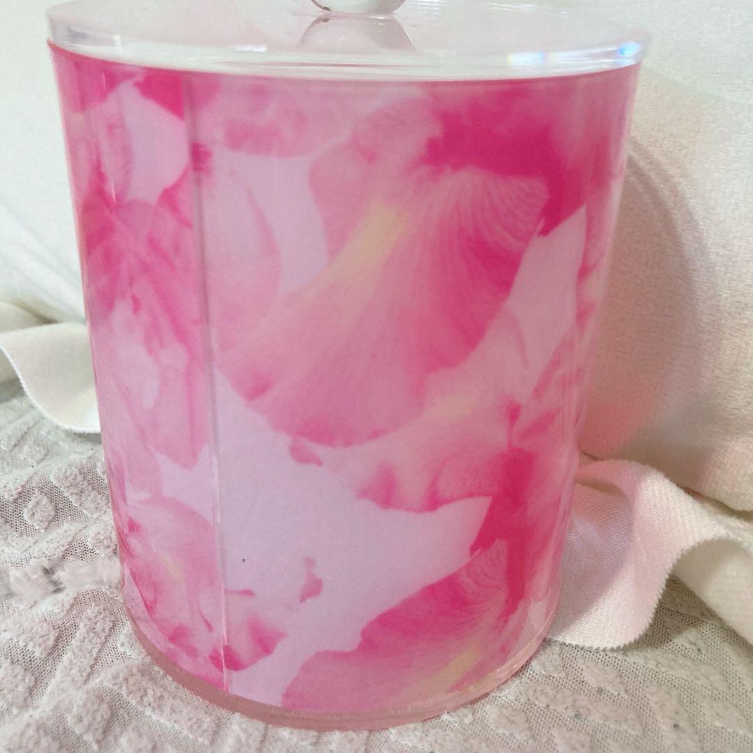 Rady コットンケース 小物入れ 綿棒入れ フラワー