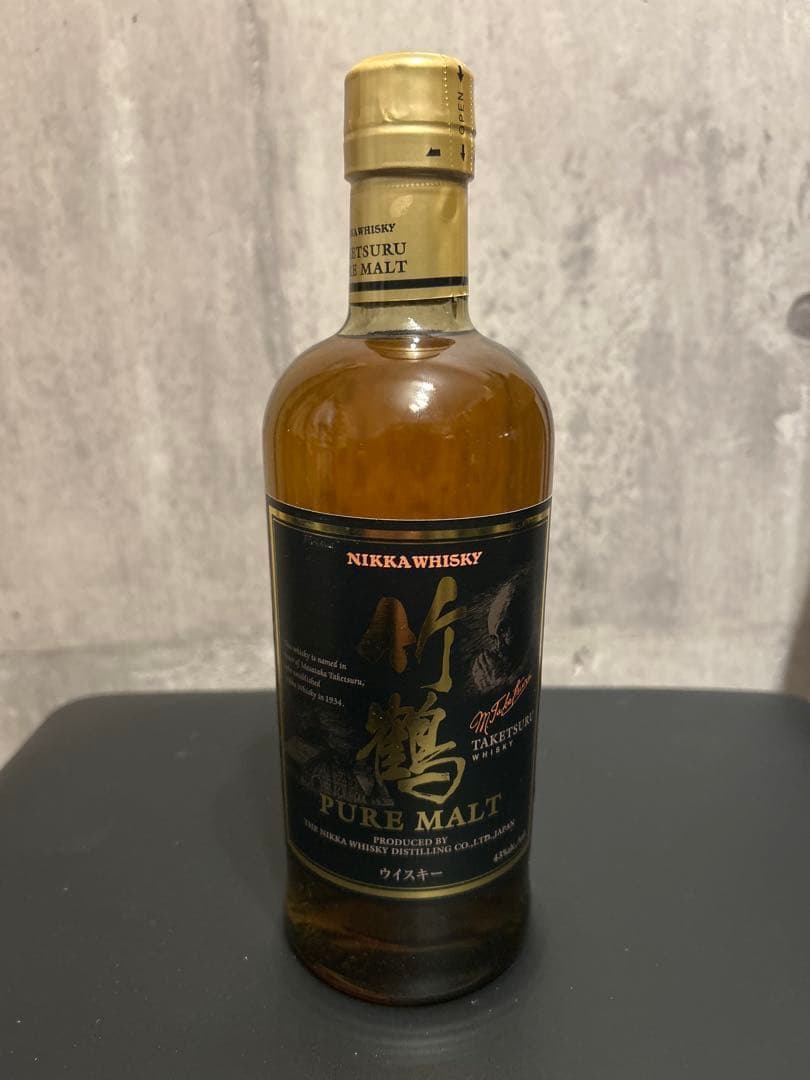 【旧ボトル】NIKKA WHISKY 竹鶴 ピュアモルト 700ml 箱無し