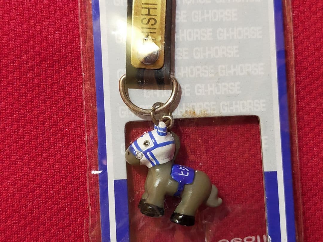 ◆　競馬　JRA　◆　ヒシミラクル　◆　馬番ボールペン　フィギュアストラップ　◆