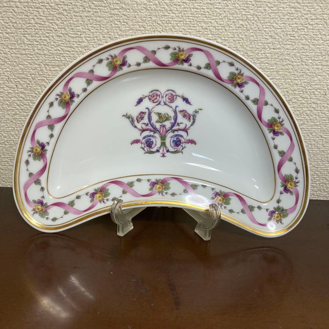 【再値下げ:レア美品】リチャードジノリ　インペロジュリエッタ　クレセントプレート