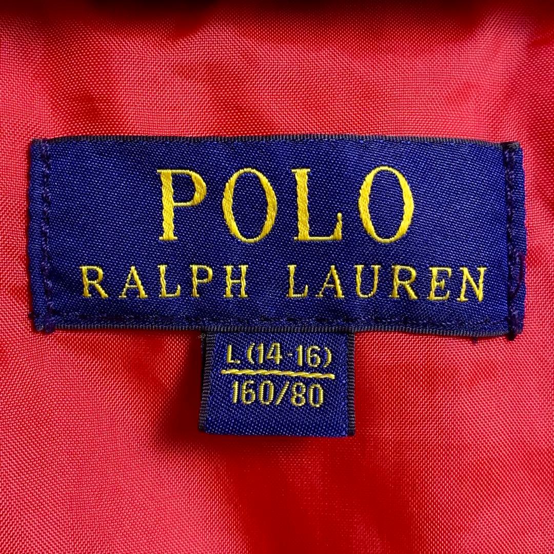 POLO RALPH LAUREN ダウンジャケット　胸元ロゴ　2way　肉厚