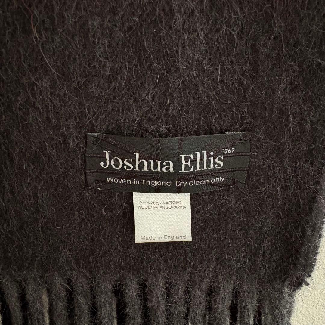 ジョシュアエリス　アンゴラ　ウール　大判　ストール　Joshua Ellis