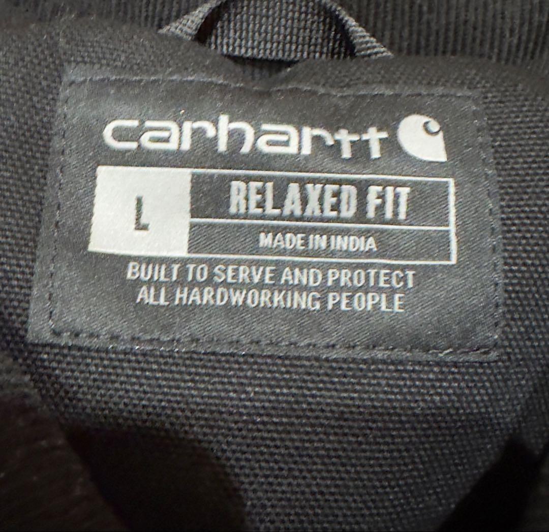 カーハート　デトロイトジャケット　ブラック　Lサイズ