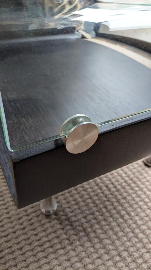 大塚家具　ガラステーブル