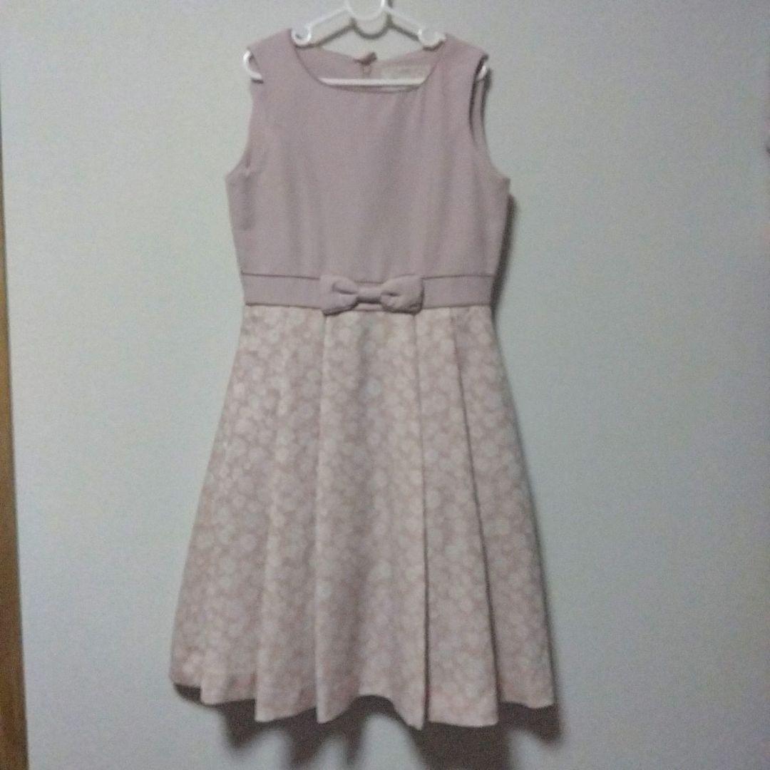 【新品】mezzo piano junior 花柄 ワンピース 140 ドレス