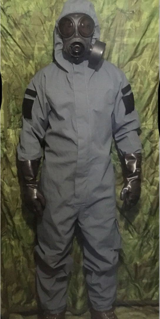 イギリス軍・警察　イギリス製　化学防護服　CBRN装備　レスポンダー3