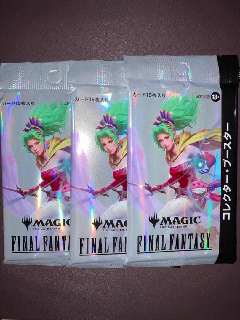mtg ファイナルファンタジー　日本語　コレクターブースター　3パック