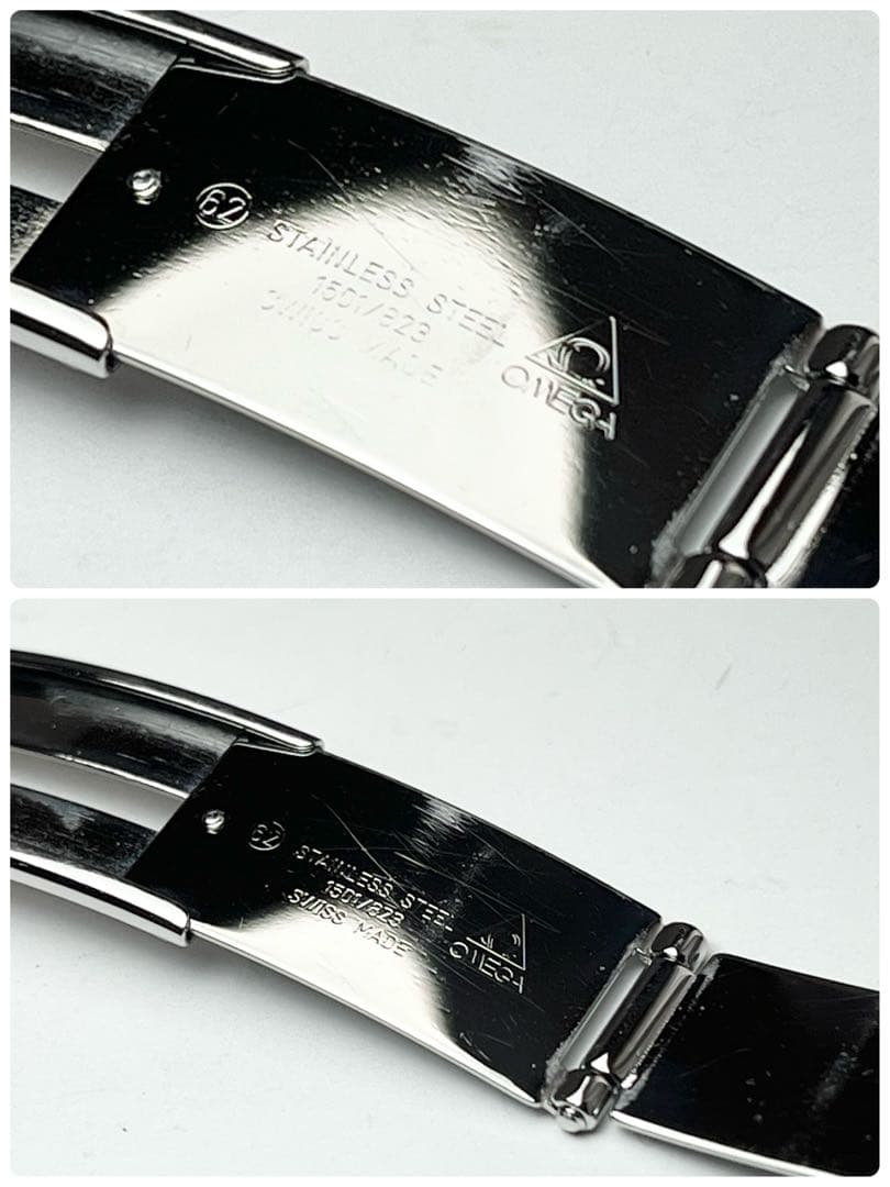 ★OMEGA純正1501/823シーマスター120ステンレスベルト/ラグ幅18㎜