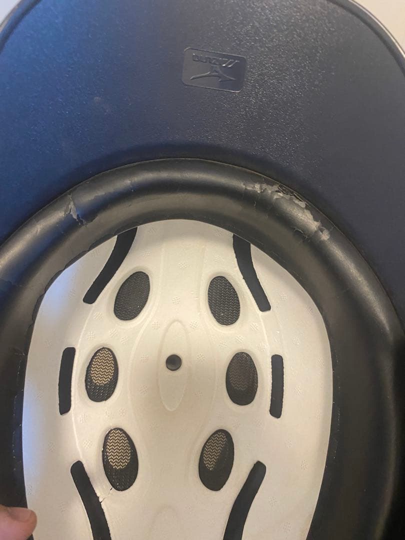 MIZUNOバッター用ヘルメット 9個セット ネイビー各種サイズあり　軟式草野球