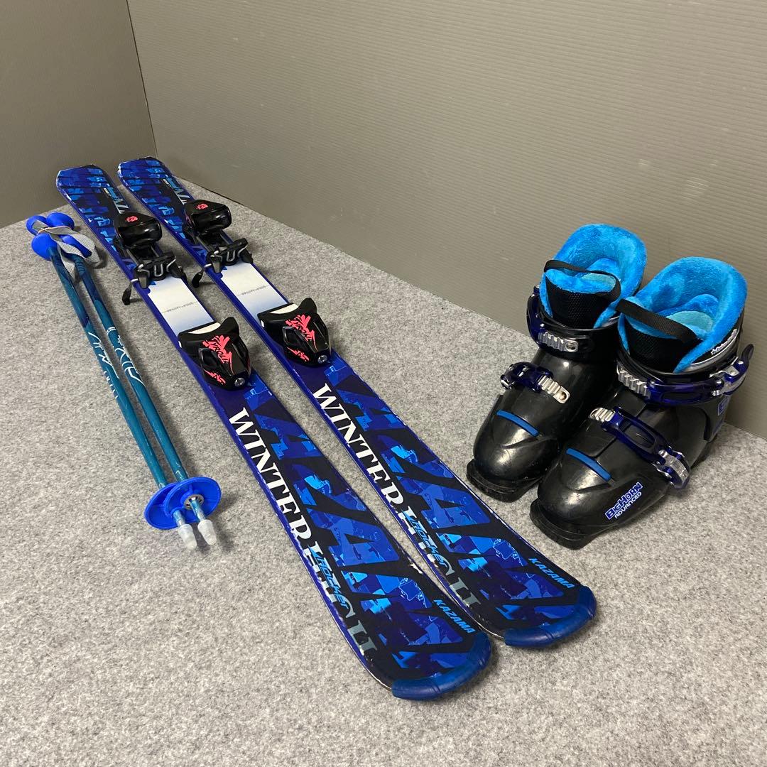 ★メンテナンス済 子供スキーセット　身長117~130cm前後のお子様向け