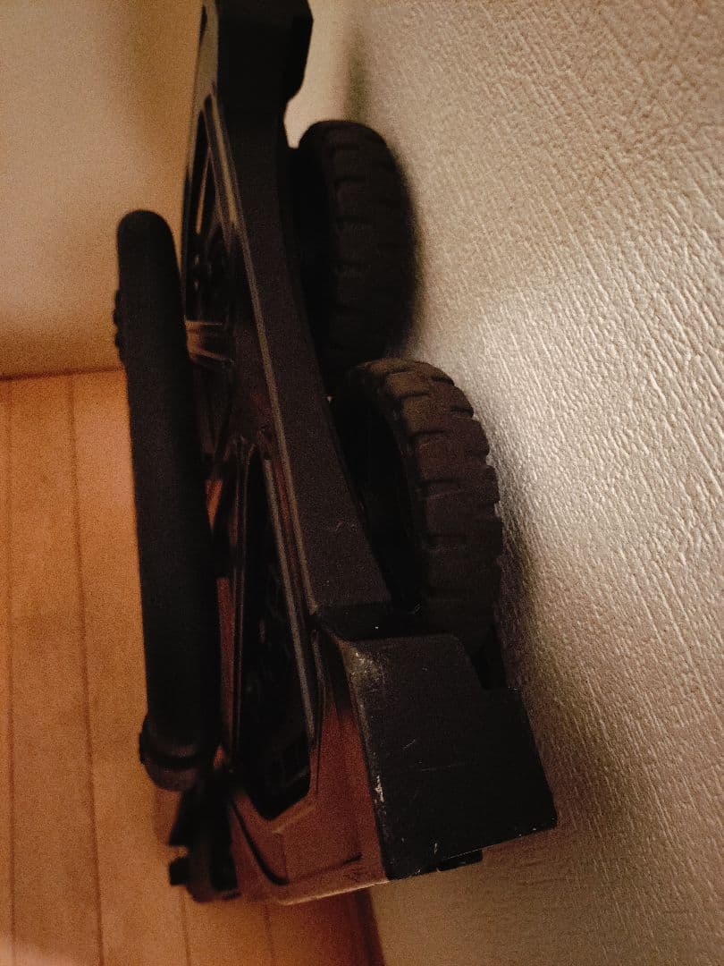 花岡車輌『ビームス百名品』フラットカート FLATCART 2x4 黒　台車