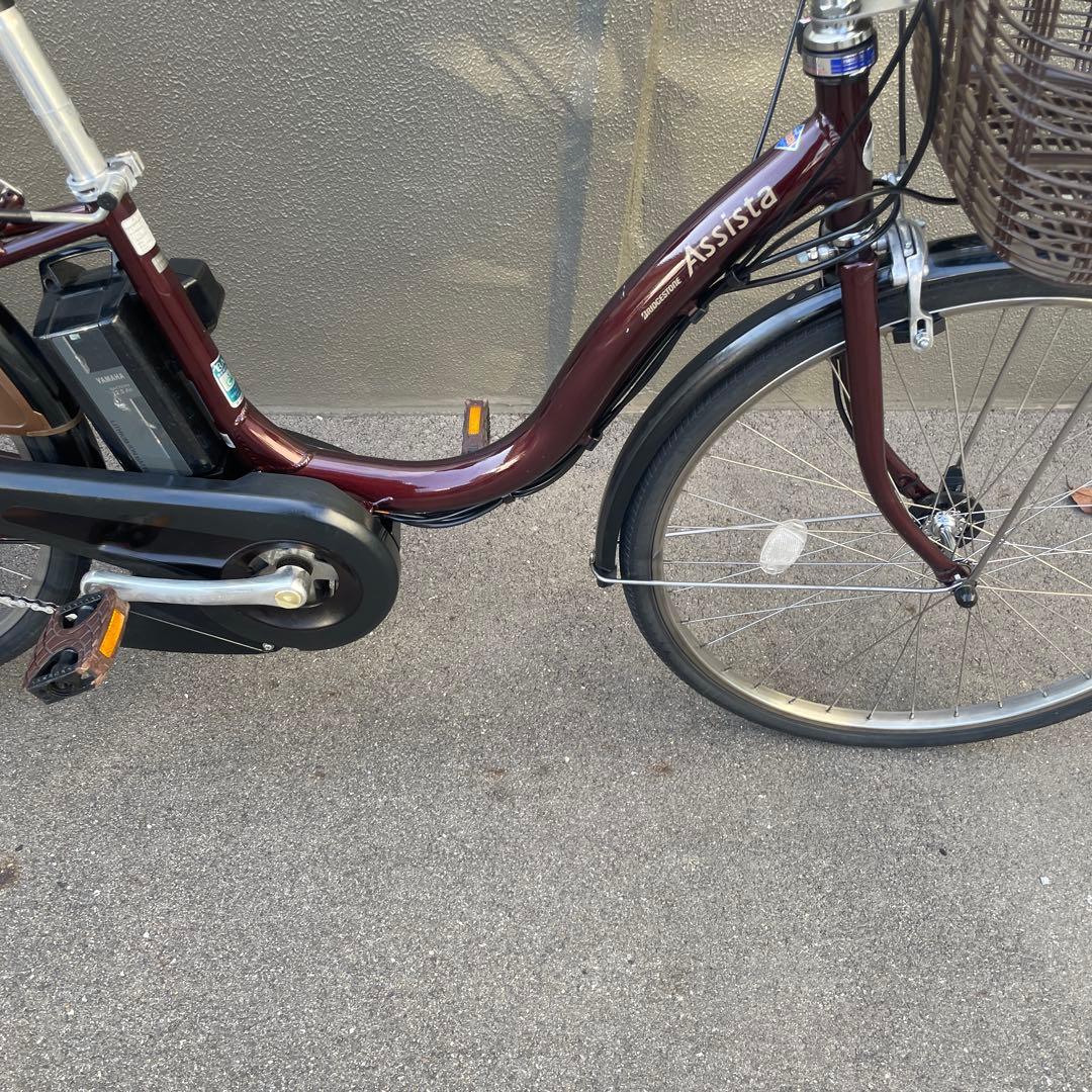 ブリヂストン電動アシスト自転車26インチ 12.3Ah ブラウン