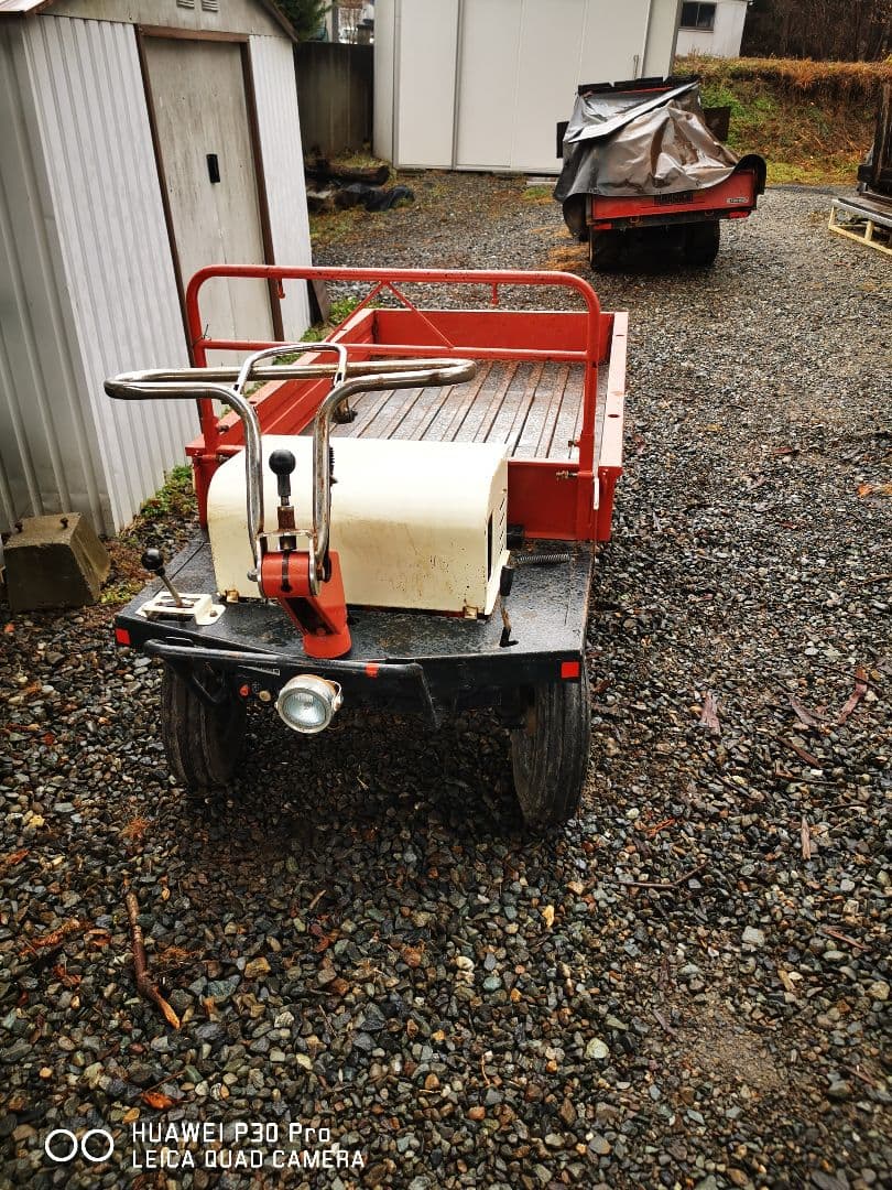 運搬用トレーラー 薪　運び　引き取り限定　オイル交換　プラグ新品