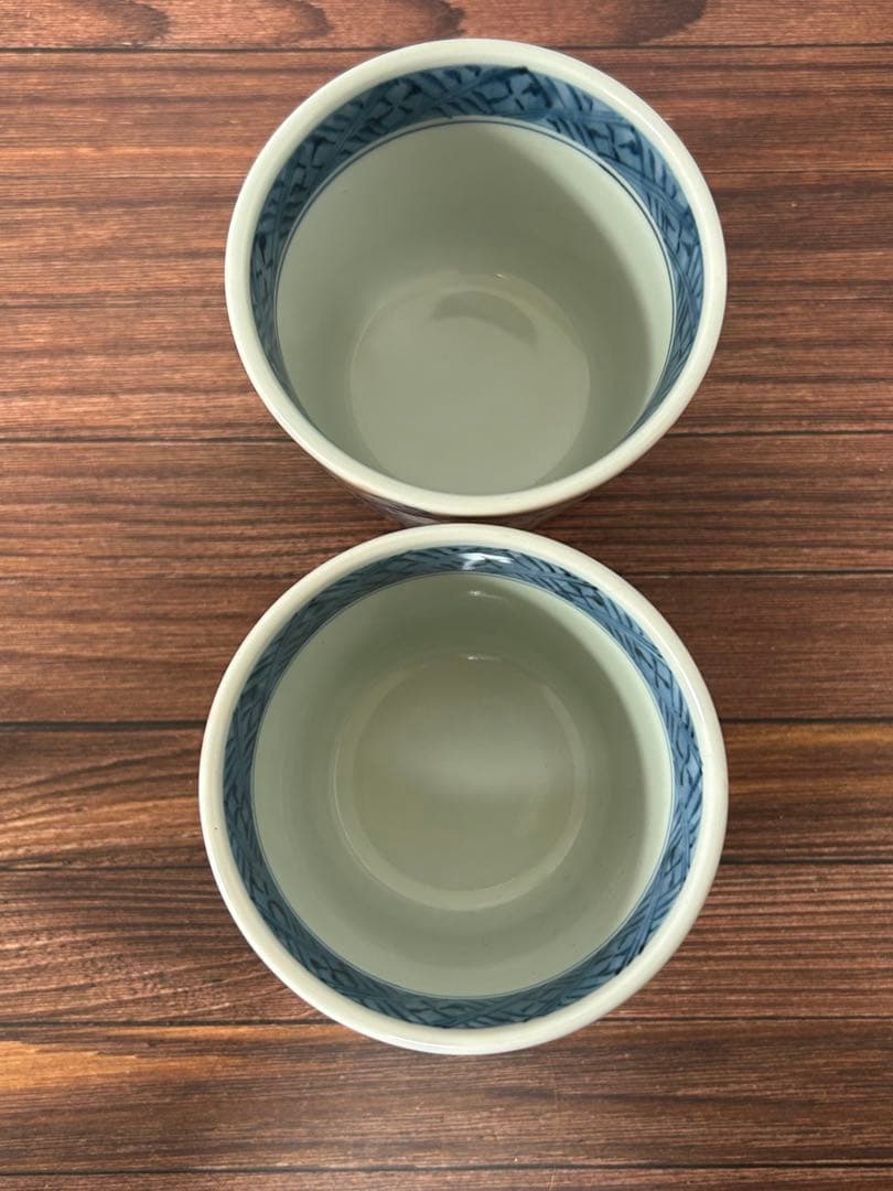 有田焼 陶祥窯 蕎麦猪口 古赤絵日菊　ペア