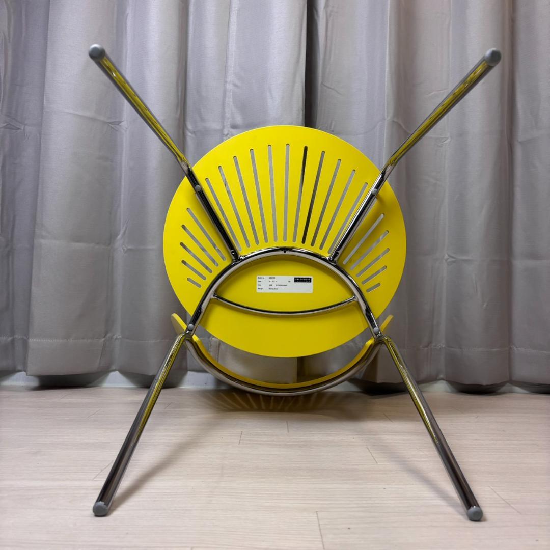 美品 フレデリシア トリニダードチェア ナナ・ディッツウェル イエロー