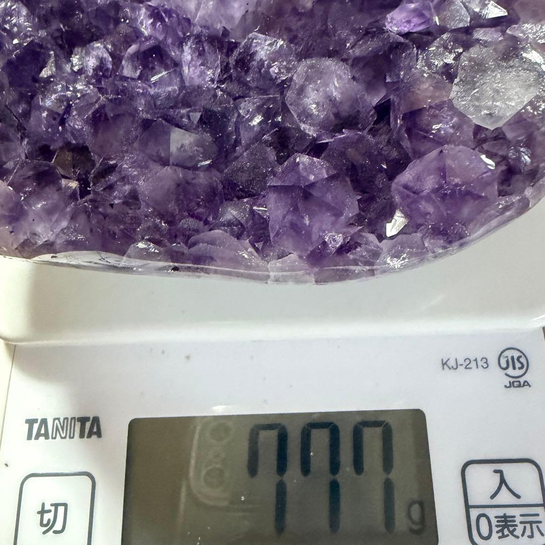 天然石　ウルグアイアメジスト原石☘︎ ݁˖.ノーセメント　パワーストーン