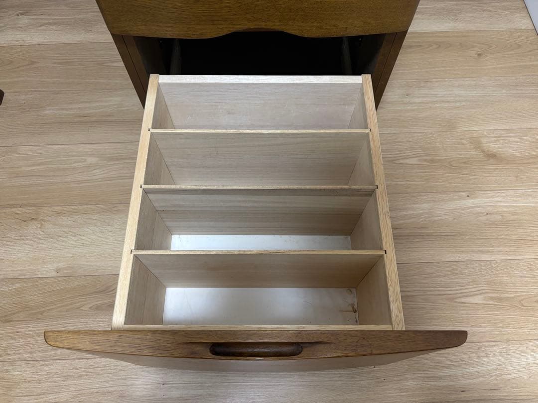 【セット②：ワゴン】浜本工芸 学習机 移動袖 ※机本体別売