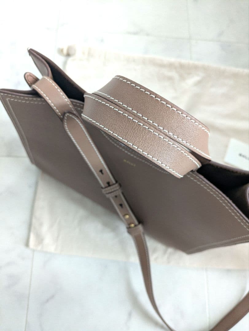 極美品　BARRY　バリー　イージートート　2wayショルダーバッグ ベージュ