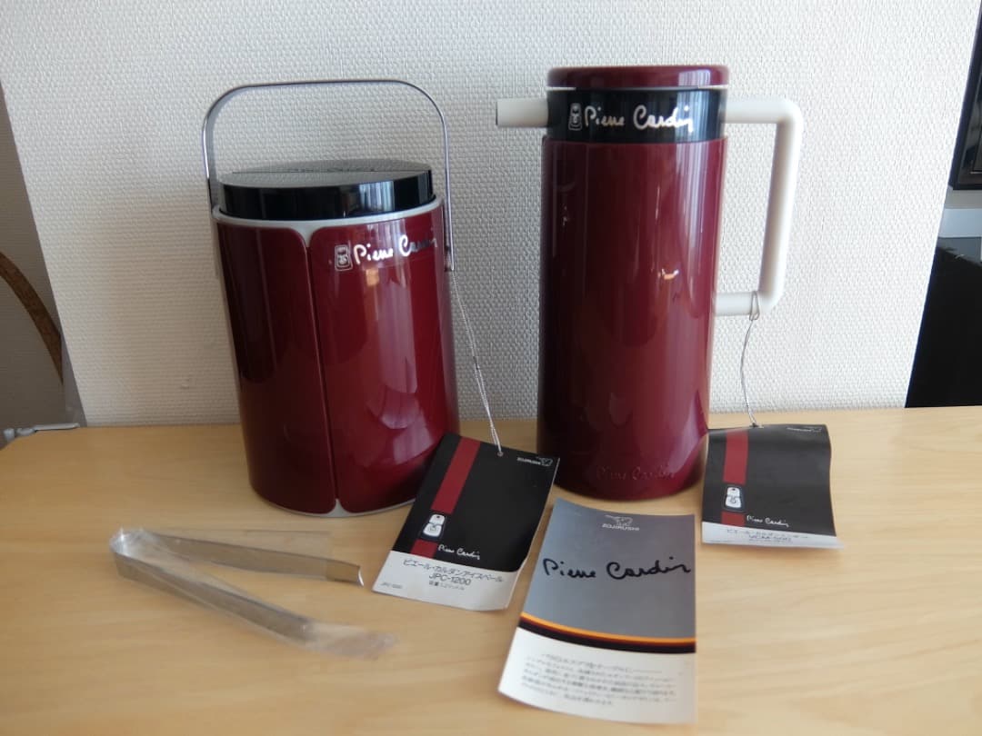 【美品＆動作確認済】80’sヴィンテージSEIKO マルーン色オクタゴンクロック