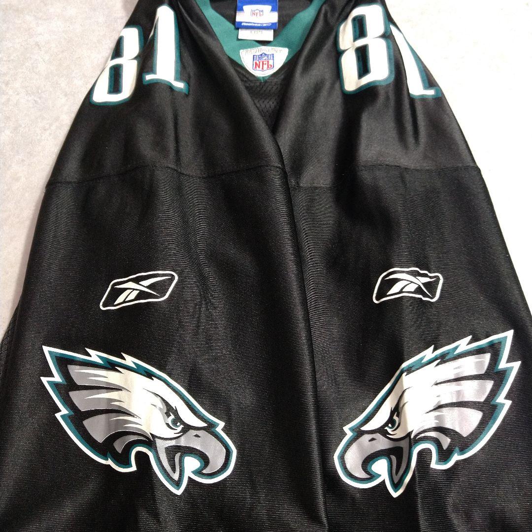 NFLイーグルス　アメフトゲームシャツ　Reebok製　XLサイズ
