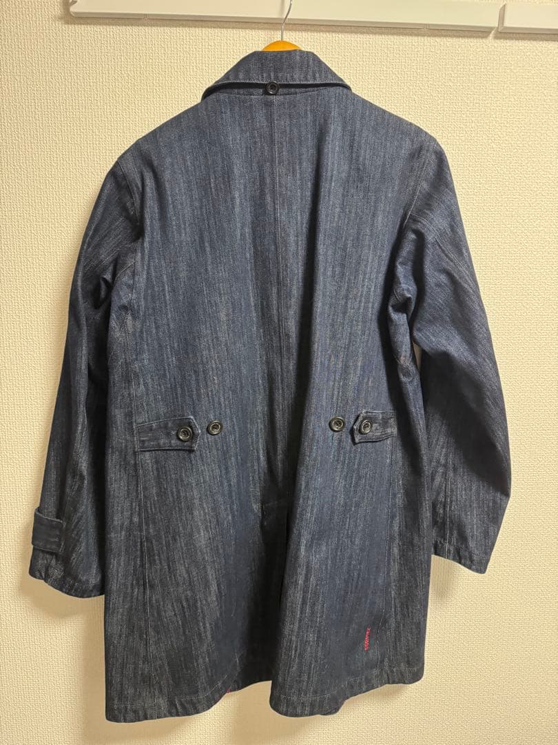 AIGLE × BLUE BLUE 　ゴアテックス デニム コート［L］