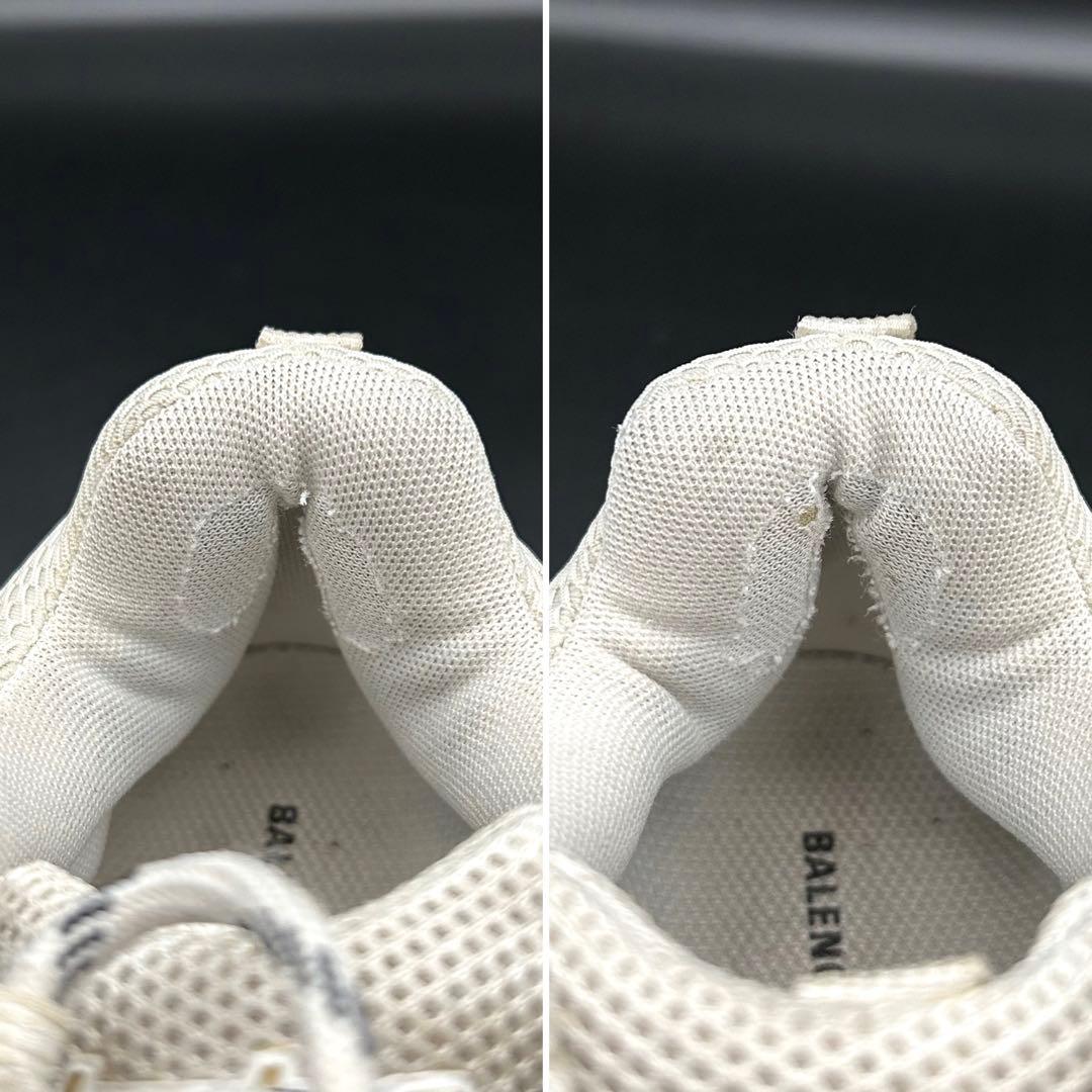 【美品】バレンシアガ トリプル S スニーカー レディース レザー 白 24cm