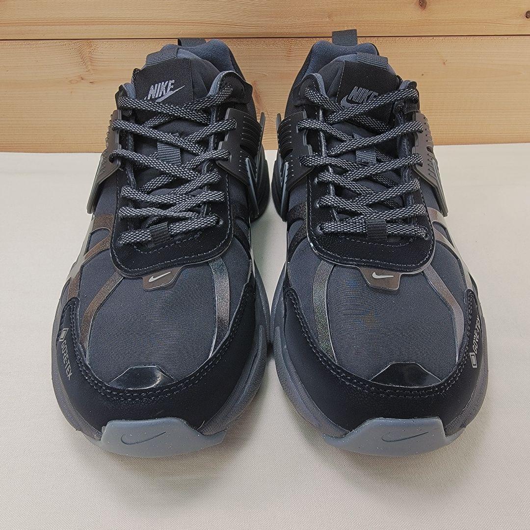 ナイキ ウィメンズ V2Kラン ゴアテックス ブラック 24cm