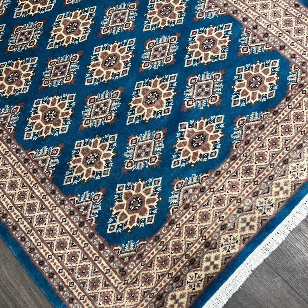 212x139cmパキスタン絨毯早い者勝ち❣️展示品❣️special sale❣️