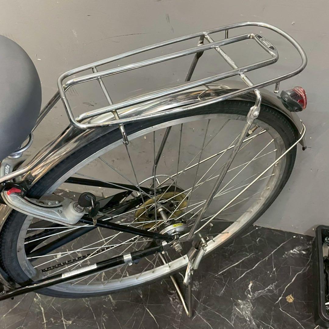 【4】《一般車》 ママチャリ マルイシ CALM ブラック 27インチ