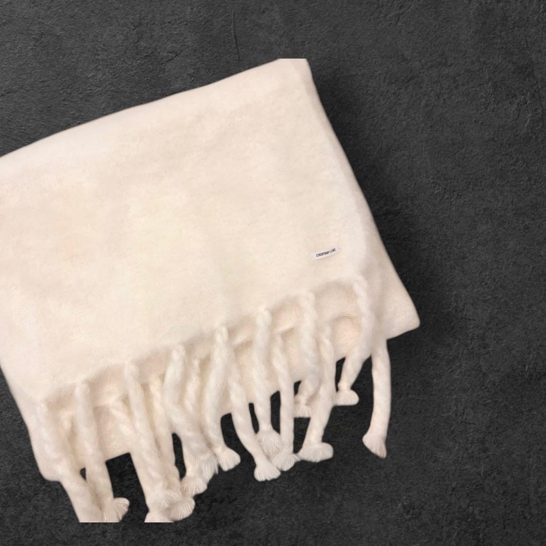 未使用✨定価59,400円　ドゥーズィエムクラス　モヘアビッグストール