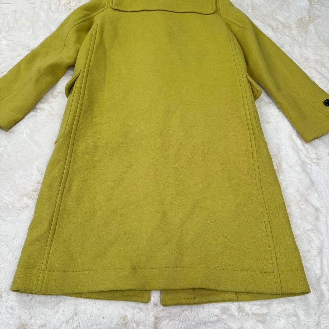 【極美品】IÉNA イエロー ダッフルコート メルトン トグル 38