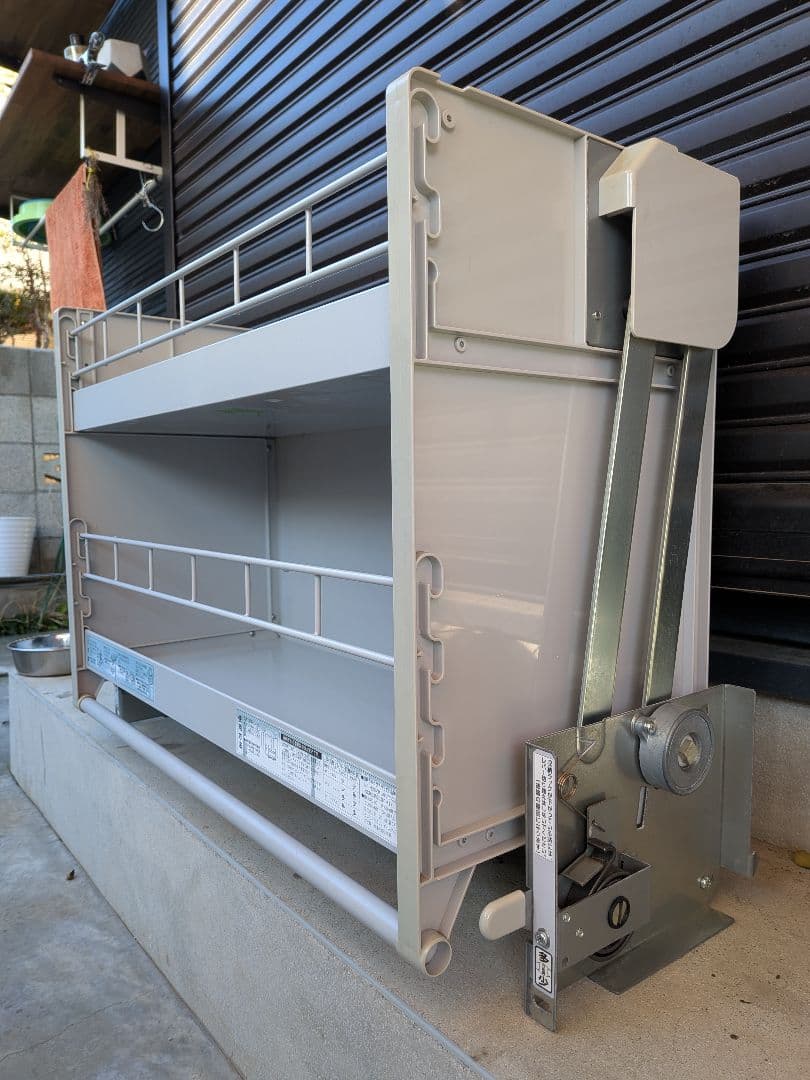 昇降式吊戸棚 ダウンキャビネット JDS900　中古　引取値引きあり